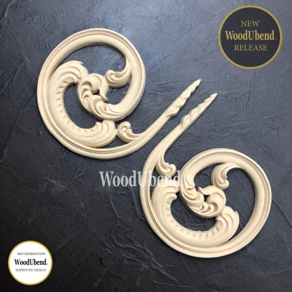 Pack of Two Ornate Scrolls WUB6010 - Image 3