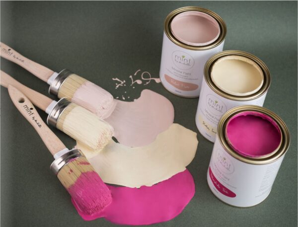 Rollerskate Pink Mint Mineral Paint - Image 5