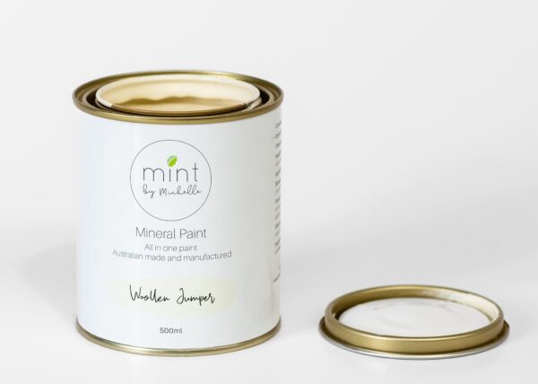 Woollen Jumper Mint Mineral Paint - Image 4