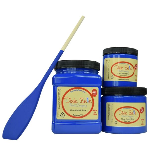 Cobalt Blue Chalk Mineral Paint - Image 4