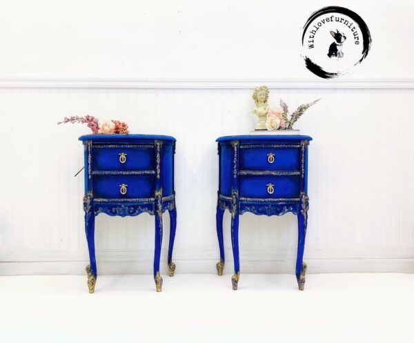 Cobalt Blue Chalk Mineral Paint - Image 6